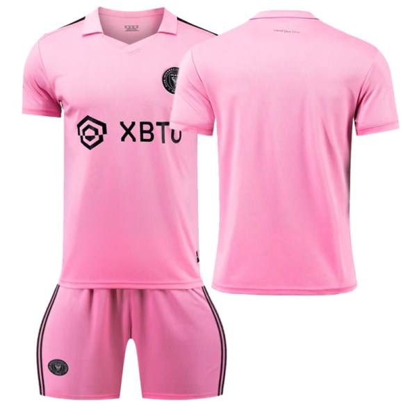 Miami-drakt hjem nummer 10 Major League Soccer uniformsett barn voksen drakt 23-24 Single-piece top Children 22