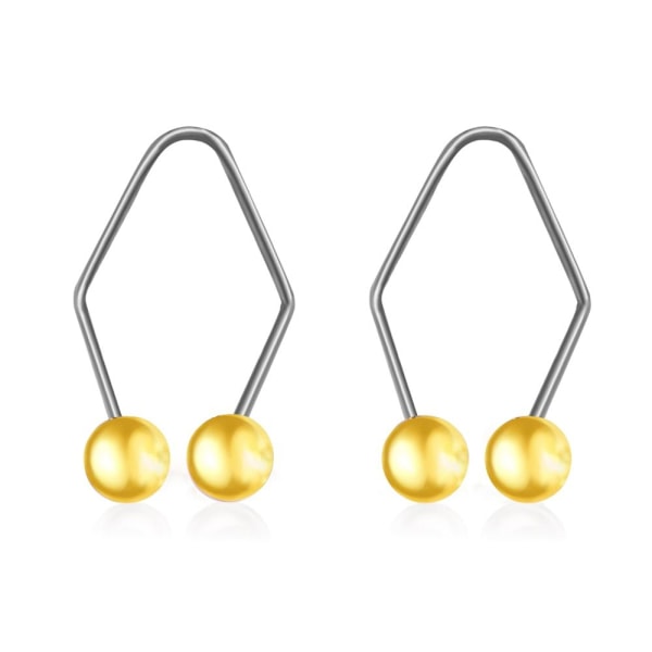 1 Par Dimple Trener Dimple Maker for Kinner GOLD gold