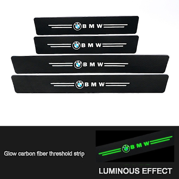 Auto dörrtröskelskydd anti-scratch dörrtröskelskydd för fordonstillbehör_llk13 BMW 4pcs