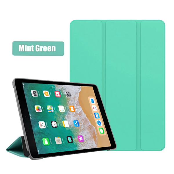 Fodral för iPad 9,7 tum 2017 2018 5:e 6:e generation A1822 A1823 A1893 A1954 Fodral för iPad Air 1/ 2 Fodral för iPad 6/5 2013 2014 års modell iPad 5:e 9,7 2017 iPad 5th 9.7 2017 Mint Green