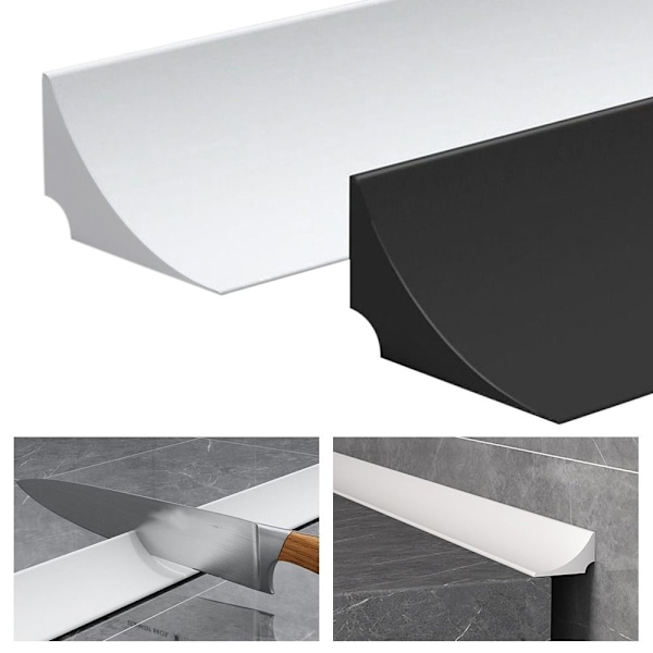 Vandstopper Vandtilbageholdelsesstrimmel SORT 50CM sort black 50cm