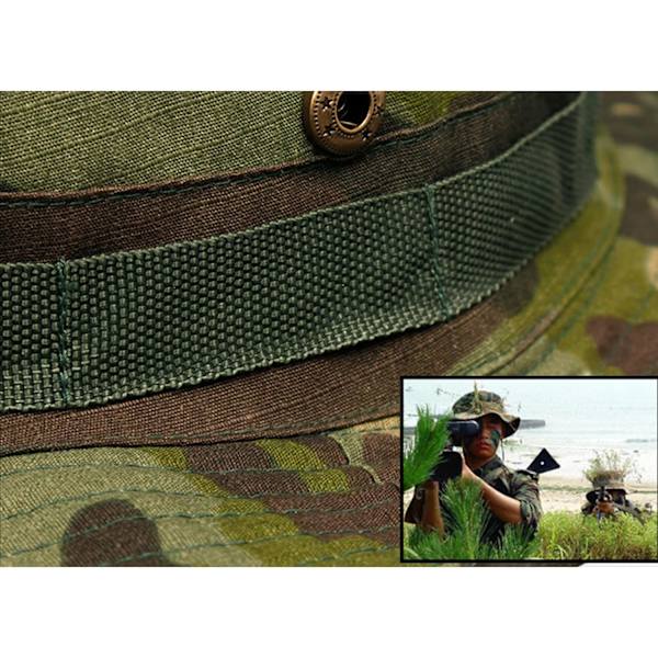 Boonie Tactical Fiskehatt Solskydd Visir Vision Kamouflage för Camping Vandring Fiske Män Unisex B.C