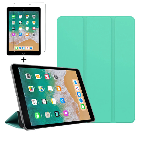 For iPad 9,7 tommer 2017 2018 5. og 6. generasjon A1822 A1823 A1893 A1954 Etui for ipad Air 1/ 2 Etui for ipad 6/5 2013 2014 år etui iPad 5. 9,7 2017 iPad 5th 9.7 2017 Mint Green ice cream