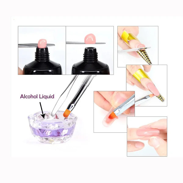 500 st/rulle Finger Nail Manual Form Stickers Akryl UV Gel Board Off Nail Extensions Papper Hållare Tips DIY Manikyr Verktyg