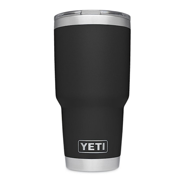 Yeti Rambler 30 OZ Thermos with Stomach Slider - Black Yeti 30 OZ Black