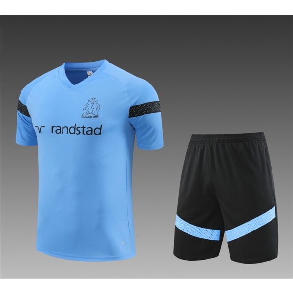 22-23 New Season Marseille Short Sleeve Jersey Kit