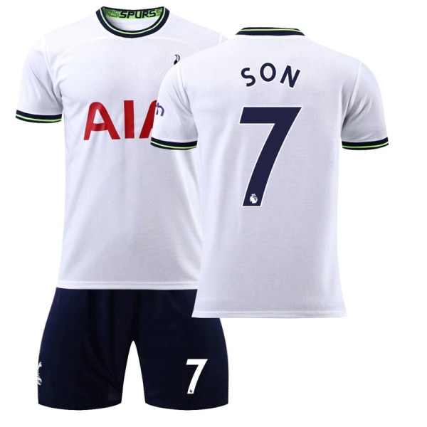 22-23 Tottenham Hotspur hemma nr 10 Kane tröja fotbollsuniform sportdräkt Richarlison nr 17 Romero Tottenham Hotspur Home No. 7 #26