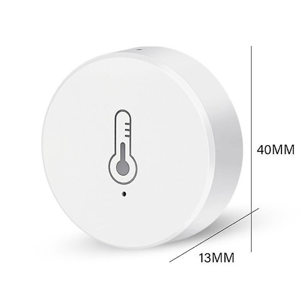 Zigbee Langaton Lämpötila- ja Kosteussensori Sisätilojen Termometri ja Hygrometri Etävalvonta