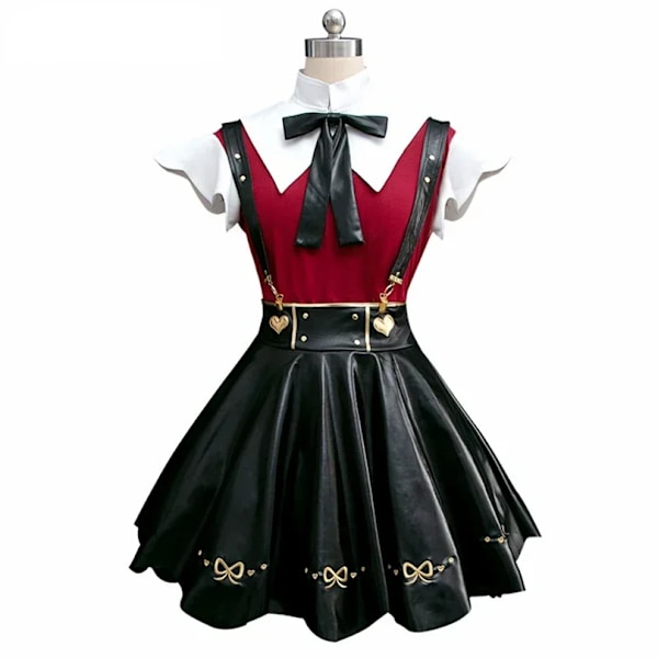 Needy Girl Overdose/Needy Streamer Overload Ame KAngel Carnival Julparty Kläder Halloween Cosplay Kostym XS XS LL022105
