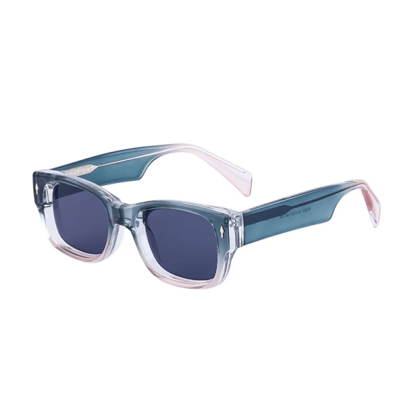2024 New Fashion Solglasögon för män Propionsyra Metallkärna Anti-UV Svart Grön Båge Tillverkad av PC-linser i glas TAC Partihandel sunglassesC6 sunglasses