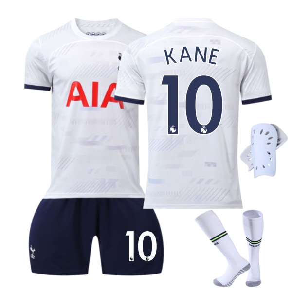 2023-24 Ny Tottenham Hotspur Fodboldtrøje Nr. 10 Kane Nr. 7 Son Heung-min Trøje Nr. 9 Richarlison Nr. 17 Romero No. 21 socks + protective gear XXXL