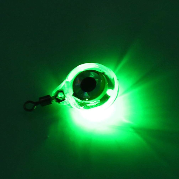 5 stk LED-agn med rund form, batteridrevet undervannsfiskekrok, fiskeblinklys