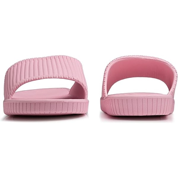 Suihkutossut, naisten ja miesten suihkuläpät, sandaalit uima-allassandaalit kotitossut liukumattomat sisäkylpyhuonekengät rantasandaalit pink