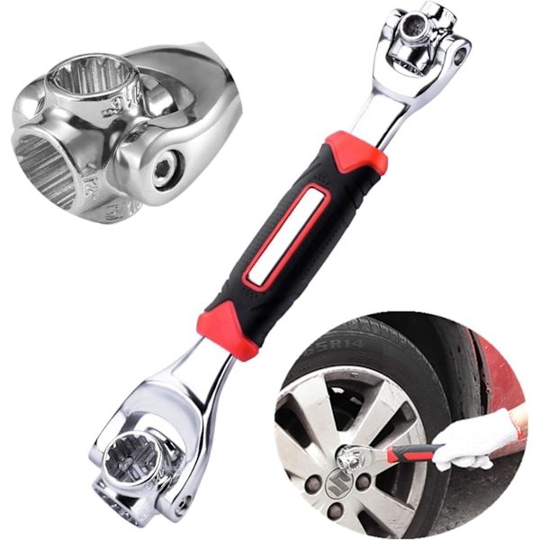 48-in-1 universal wrench, with 360 degree rotating head