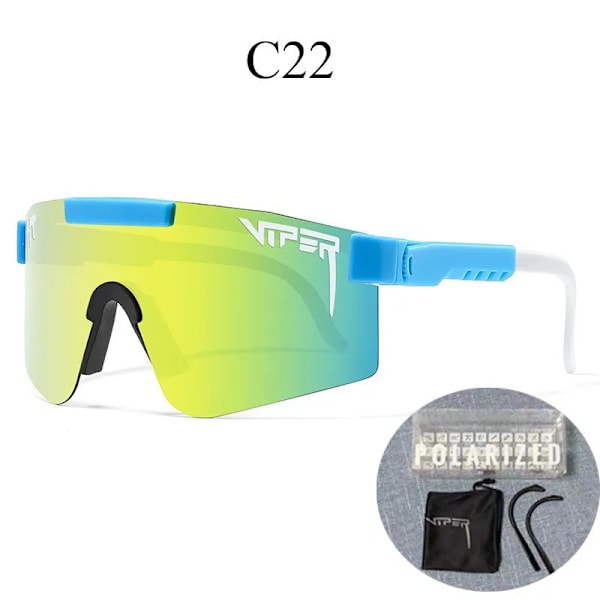 00 Uusi saapuminen Mukautettu logo polarisoidut fotokromiset aurinkolasit Tr90 Uv-suoja Pyöräilylasit C22 UV protected sunglasses