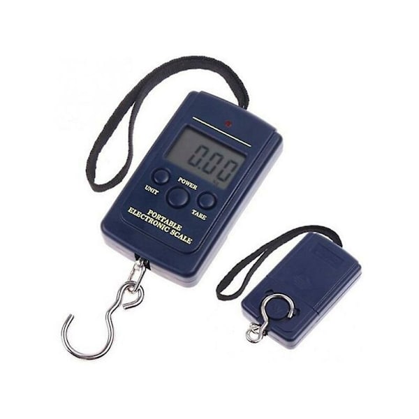 Kannettava taskuvaaka 40 kg Mini elektroninen digitaalinen riippuva vaaka