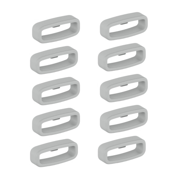 Loop för 20 mm bred klocka 10-pack Grå Grey