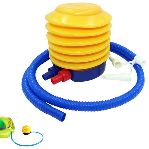 Mini air pump inflatable toys and games outdoor amusement equipment inflatable foot pump air pump swimming ring