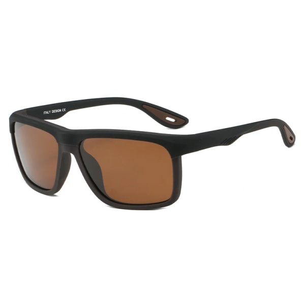 Uudet trendikkäät miesten aurinkolasit tukkumyynti polarisoidut ultralight aurinkolasit kalastus surffaus aurinkolasit matte black unisex