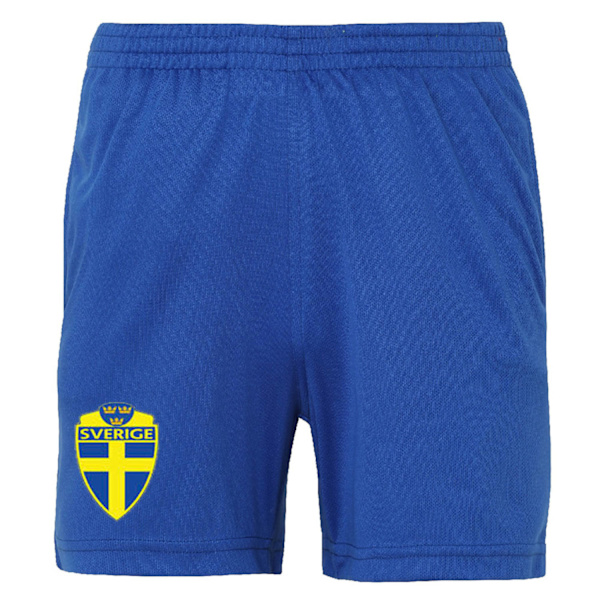 Sverige shorts - Barnestørrelser 270 7-8 years