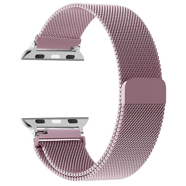 Milanese-lenkki Apple Watchille 44 mm 40 mm 45 mm 49 mm 41 mm 38 mm 42 mm 44 mm Ranneke iwatch Series 9 3 6 5 SE 7 8 Ultra 2 vaaleanpunainen kulta pink gold 38mm 40mm 41mm
