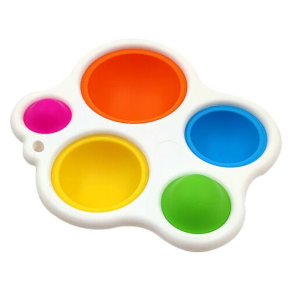 Baby Simple Dimple Sansestimulerende Fidget Leke Silikon Flipping Board A
