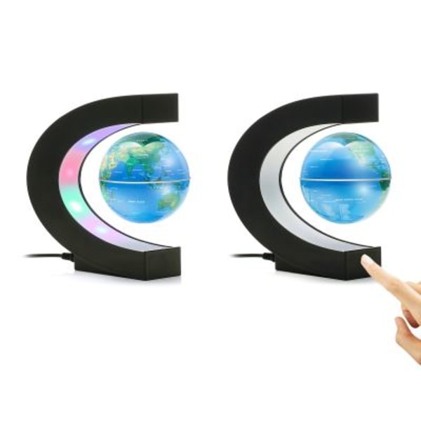 Magnetisk svävande lysande magisk levitation LED jordglob