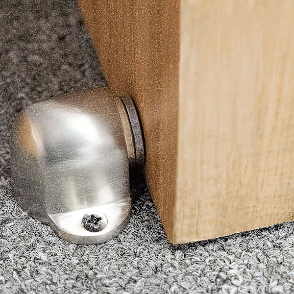 Ovipysäytin, Vahva magneetti, Magneettinen ovenpysäytin, Ovimagneetit, Harjattu metalli lattialle asennettu magneetti