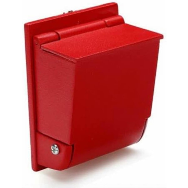 Wall Mounted Ashtray Red Small Outdoor Wall Mounted Ashtray with Collapsible Joint Easy to Clean and Vacuum