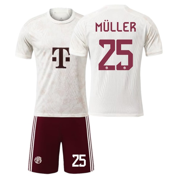 23-24 Bayern football uniform 3 Kim Min-jae No. 9 Kane 10 Sane 25 Muller jersey children's boys and girls suit