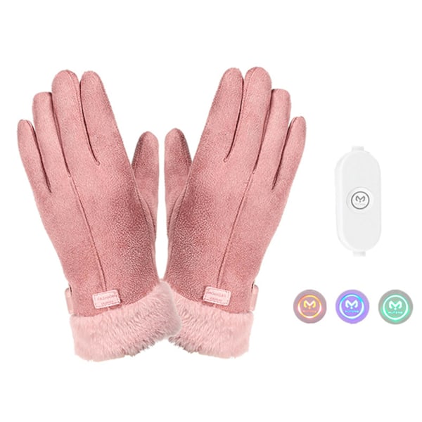 Opvarmede Handsker USB Genopladelige Batteri Opvarmede Handsker til Kvinder Dame Opvarmede Handsker - Regulated version