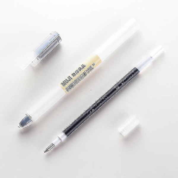 5 st/set Kawaii Mujis Gelpenna Svart/röd/blå 0.38mm 0.5mm Bläck Japan Färgad Penna Kontor Skola Kulspetspenna Pappershandel - MXBC 0.5mm 0.5mm Red-5 Pcs