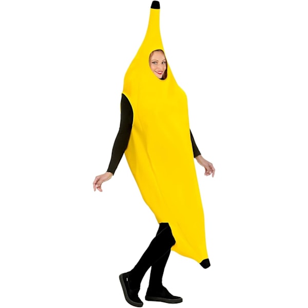 1 stk Banan komplett kostyme for voksne, fest og karneval, leketøy 7