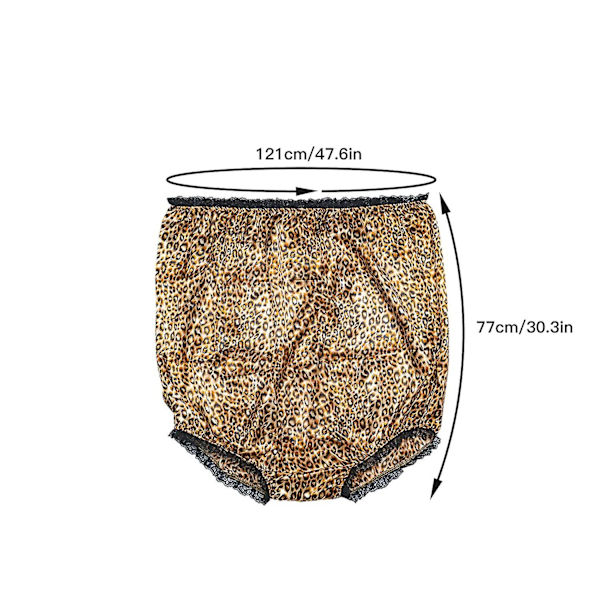 Nye morsomme store truser Mama truser Plus Size Granny truser for kvinner menn - Perfekt Deep powder