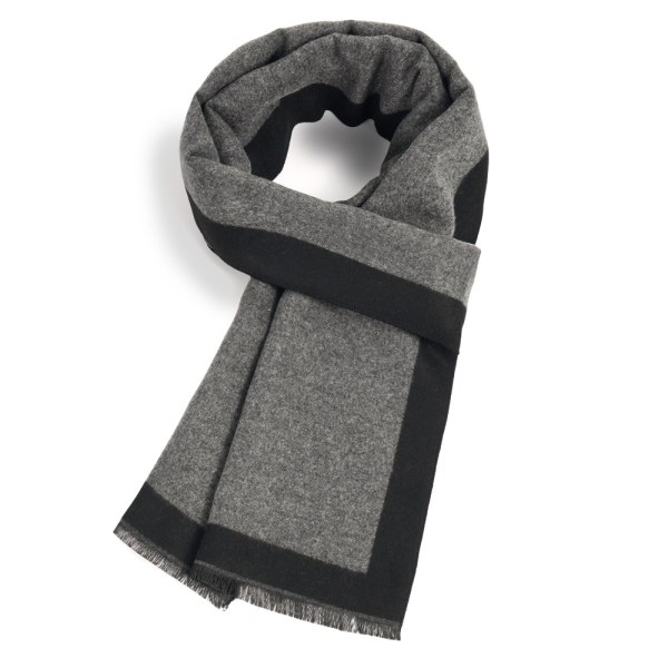 Vinterjacquardscarf för män, mångsidig och varm