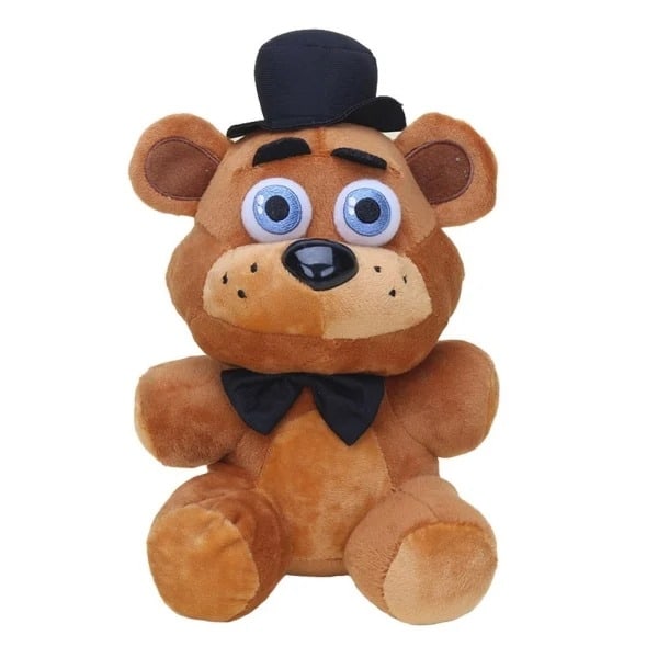 FNAF Five Nights at Freddy's Plys Legetøj Børns Plys Legetøj 25CM-WELLNGS Freddy Fazbear