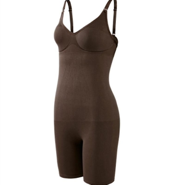 Sømløs Shapewear for kvinner Tummy Control Body Shaper Komfortabel for kvinner under kjole - Perfet COFFEE COFFEE L XL