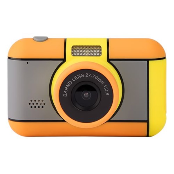 Kan6 Mini Dual Camera HD Digital Camera for Kids - Yellow