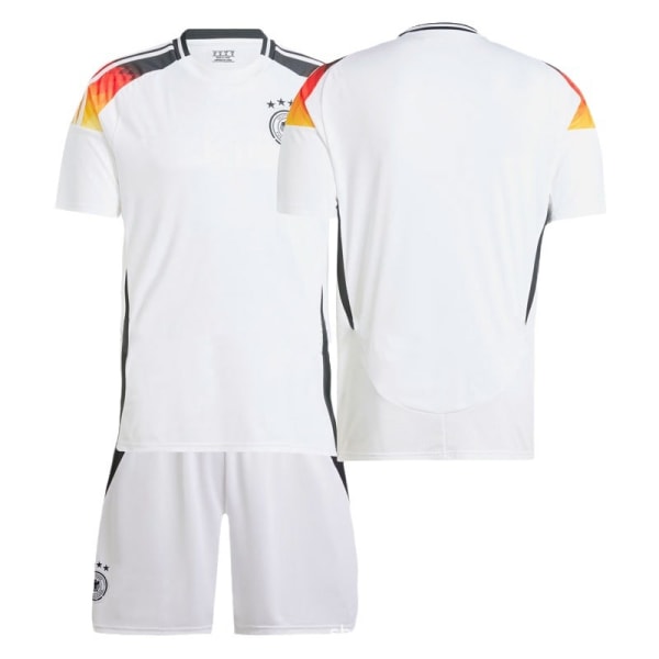 Europacup Tyskland tröja 2024 hem Kroos vuxen barn träningsdräkt herr- och damfotbollsuniform Size 13 w/ Socks & Gear 24
