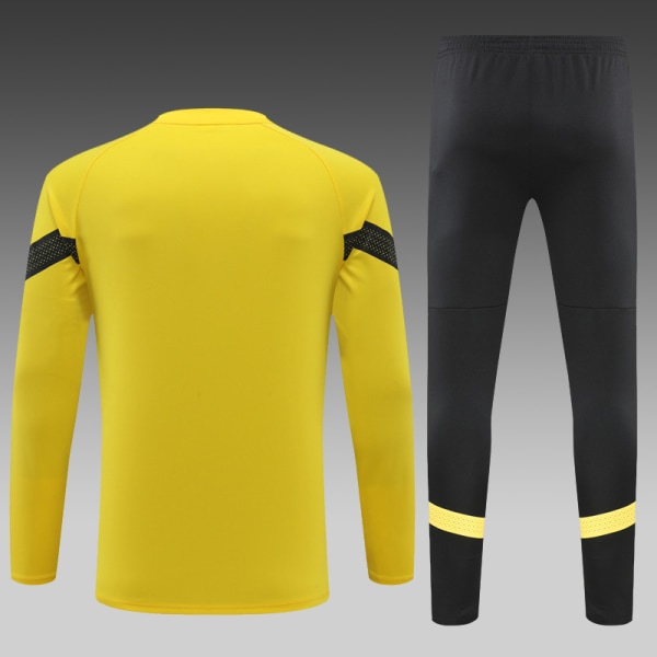 22-23 ny sæson Dortmund voksen/barn langærmet trøje sæt 16#