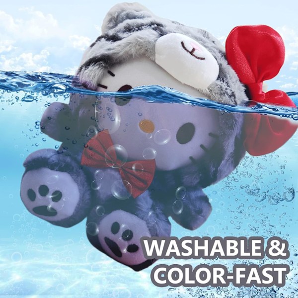 Kawaii Kitty Plyslegetøj, 8,66 tommer Sød Tegneserie Kitty Tiger Plushie, Bløde Dyr