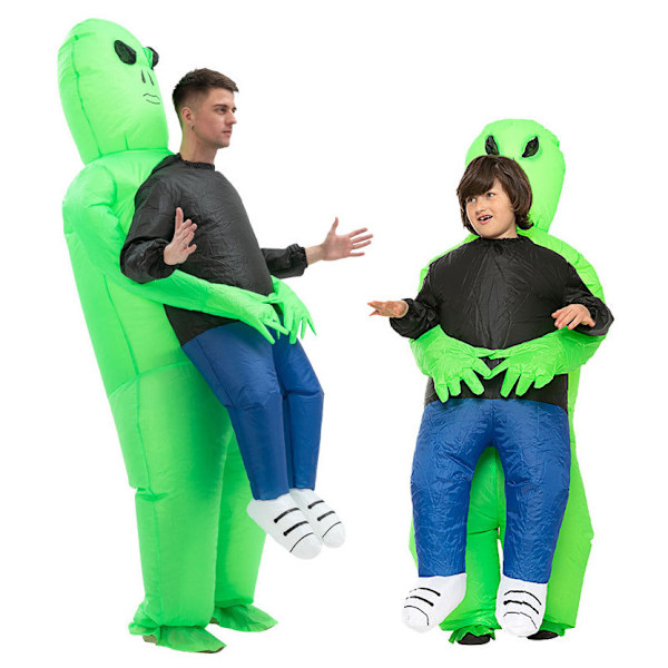 Oppustelige Kostumer Jule-Scenekostumer Halloween Kostumer Udlænding Voksen Størrelse Udlænding extraterrestrial Adult size