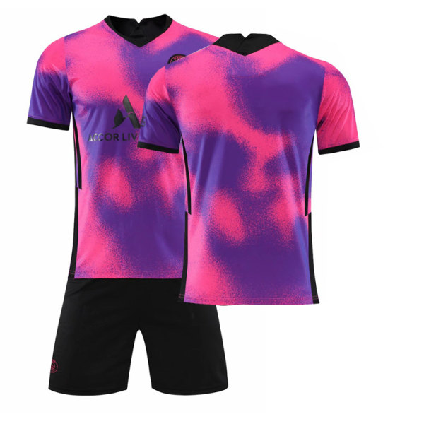 Fotballdrakt Paris rosa 22-23 nr. 7 nr. 10 nr. 30 draktsett utenlandshandel stor mengde pris Paris Saint-Germain No-Number Socks 2XL#