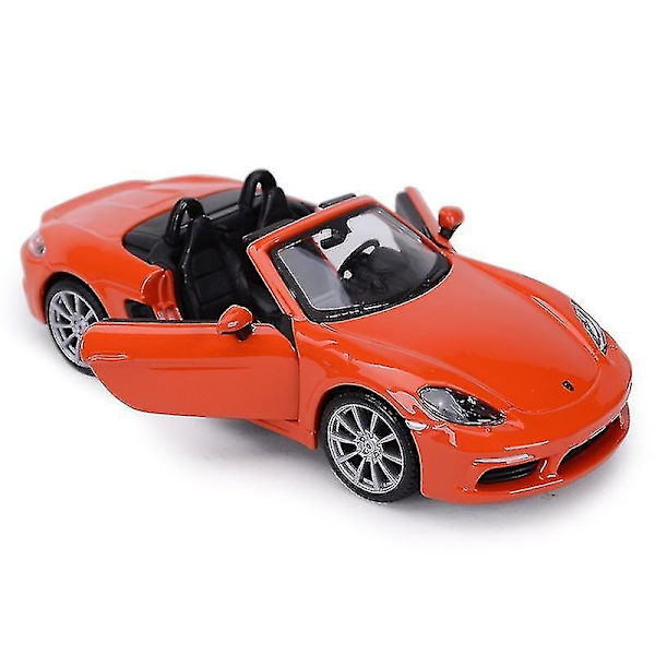 1:24 718 Porsche Boxster urheiluauto staattinen painevalettu ajoneuvo Ible-leluautot