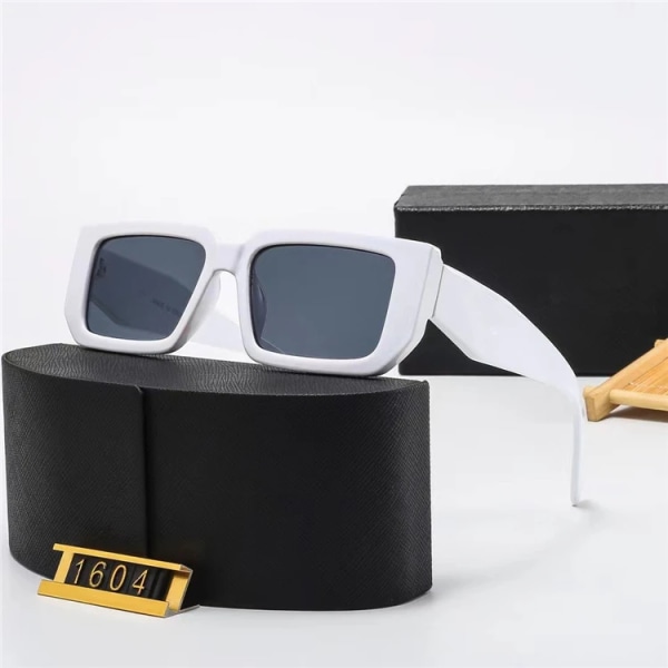 Solbriller Engros Konkurrencedygtig Pris Unisex Solbriller Tilpasset Designer Briller Luksus Mærke Navn Damer Shades Solbriller 8679 White Logo Glasses