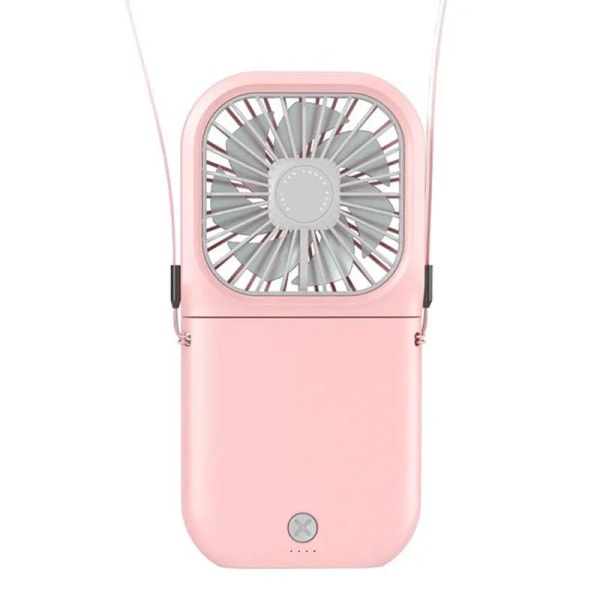 Hanging Neck Pocket Portable Fan Folding Handheld USB Charging Mini Fan Desktop Small Fan