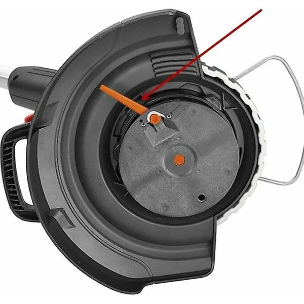 100-pakning plastblader kompatible med Gardena gresstrimmer, erstatningsblader for Gardena gresstrimmer og