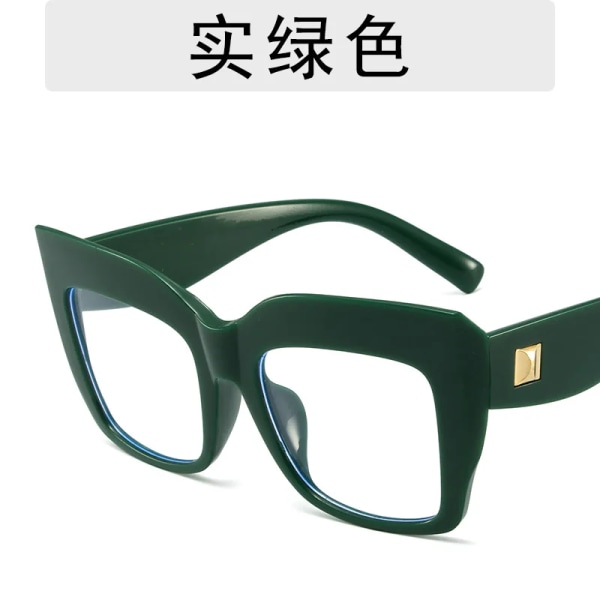 New Luxury Designer Uv400 Pc Frames Solglasögon Dam Gafas White Frame glasögon C2 Colour