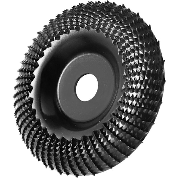 Træ slibeskiver Slibeskiver til formning, slibning og skæring. Skive til vinkelsliber 125mm Sort