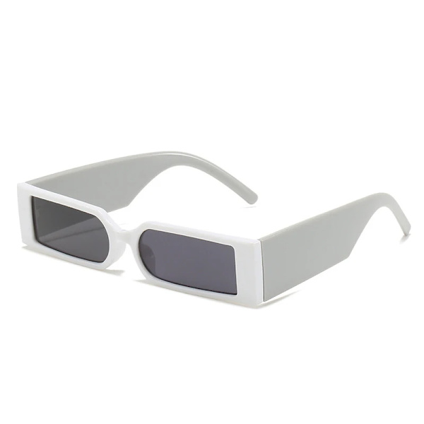 Twooo 21013 Muodikkaat aurinkolasit miehille sävyt Neliönmuotoiset aurinkolasit naisille C8 White / Black designer women sunglasses
